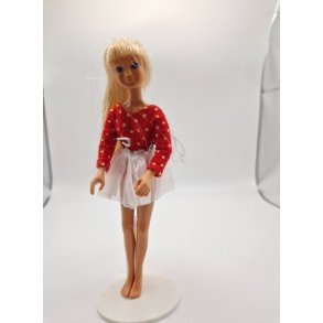 Lego Scala dukke i plastik. Hjde 14 cm (brugt)