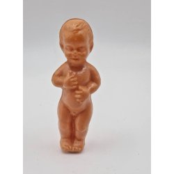 Dukke i plastik (brugt)Hjde 6,3 cm 