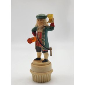 Vin Sommelier dukke i plastik (vintage)