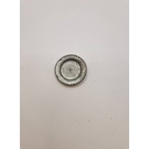 Tallerken/fad/dkke Tallerken i metal (vintage)