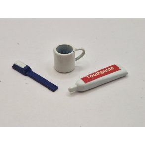 Tandbrste st i metal (nyt)