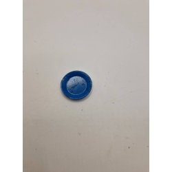 Bl tallerken i plastik (vintage)  1,8 cm