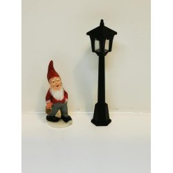 Gadelampe i plastik (ny)