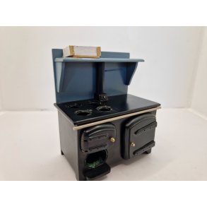 Komfur i tr (brugt/lidt defekt)