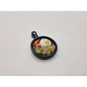 Pande med indhold i  Resin (ny)  2 cm