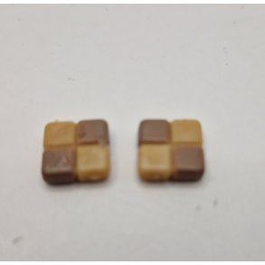 2 stk sm kager i plastik (brugte)