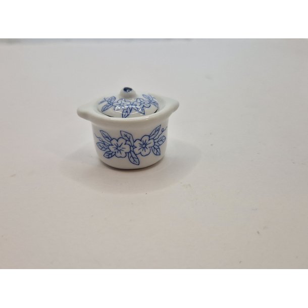 Gryde/skl med lg i porceln (brugt)