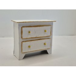 Kommode I kraftig karton (hndlavet)