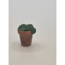 Potteplante krydderurter/grnt i plastik (vintage)