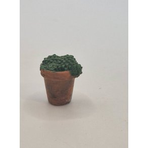 Potteplante krydderurter/grnt i plastik (vintage)