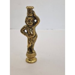 Figur i messing (brugt)