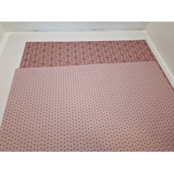 1 ark Tapet med 2 forskellige sider 30 x 30 cm (nyt)