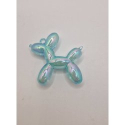 Ballon hund i resin (ny)