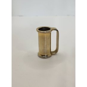 Krus/vase med 24 karat forgyldning Altecco Danish Design, (brugt)