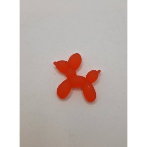 Ballon hund I resin (ny)