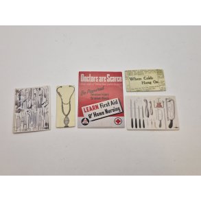 5 lge billeder i kraftig karton (nye)