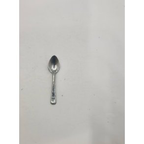 Ske i metal (brugt) 3 cm