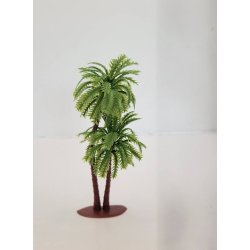 Dobbelt palme i plastik (ny)