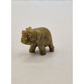 Elefant i sten (vintage)