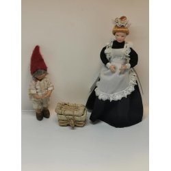  Picnic eller sy kurv / kuffert i flet (ny)