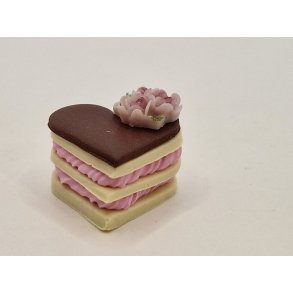 Hjerte lagkage (hndlavet)