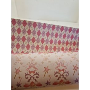 Tapet med 2 sider i kraftigkarton (nyt)