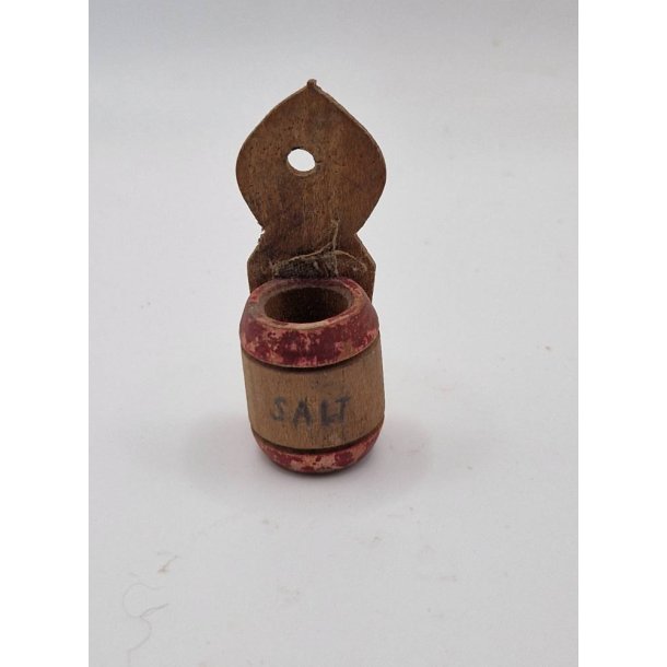 Salt beholder i tr (vintage/lg mangler)