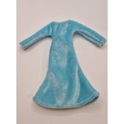 Velour kjole (hndlavet)