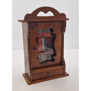 Skab med bger (vintage)