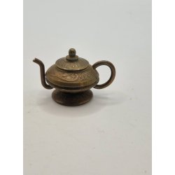 Kedel/Aladdins lampe af gamle mnter (vintage)