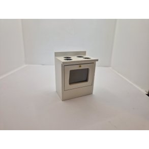 Komfur med ovn i tr  (brugt)