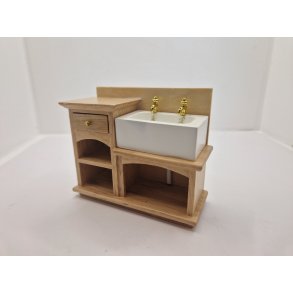 Bord med vask (brugt)