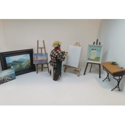 Maleri af havn (nyt)