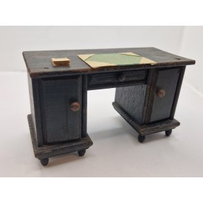 Skrivebord i tr (vintage) (muligvis Biedermeier)