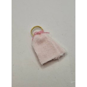 Hndklde i frott p metal ring (nyt)