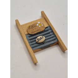 Vaskebrt i tr med sbe (nyt)