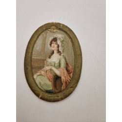 Billede p kraftig karton (vintage)