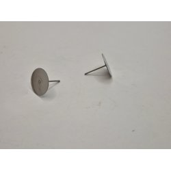 2 stk plade med spyd i metal (nye)