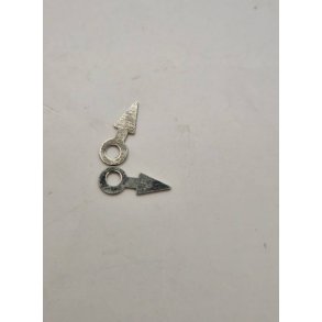 2 visere i metal (nye)