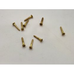 10 stk skruer (nye) 1,2 x 0,3 cm