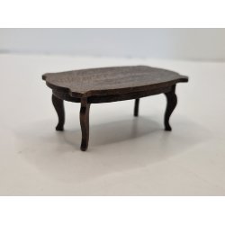 Sofabord i tr (vintage) 1:16