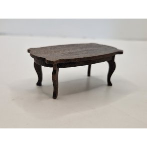 Sofabord i tr (vintage) 1:16