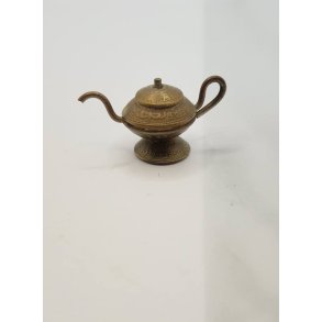 Kedel/Aladdins lampe af gamle mnter (vintage)