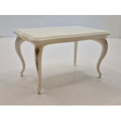 Bord i plastik. Lundby spisebord. 1:12 sofabord (brugt)