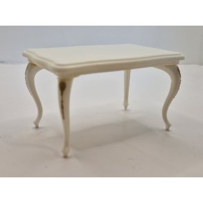 Bord i plastik. Lundby spisebord. 1:12 sofabord (brugt)