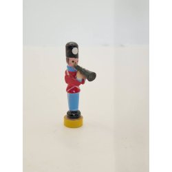 Garde med blse instrument i tr (vintage)