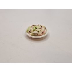 Tallerken med Marcipan konfekt (delvis hndlavet)