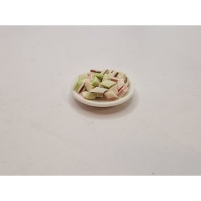 Tallerken med Marcipan konfekt (delvis hndlavet)