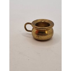 Potte/urtepotte i metal (brugt)