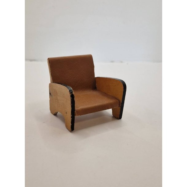 Stol med betrk i lder look (vintage) 1:16